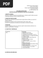 EQUILIBRIO ENTRE FASES CONSTRUCCIÓN DEL DIAGRAMA DE FASES DEL CICLOHEXANO. Práctica 4