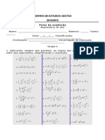 Regras Operatorias Potencias