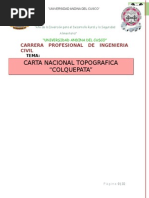 Carta Nacional Colquepata