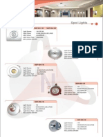 Spot Lights: NSP-001-1W NSP-002-3W