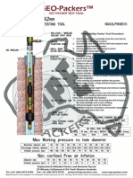 42mm NQ DST Permeability Testing Inflatable Packers