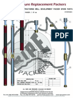 67 Open Hole Well / Bore Development Packer Straddle