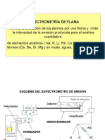 Espectrometría de Flama y Espectrografía