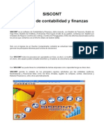 Siscont Software Contabilidad Finanzas