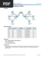 3.2.1.7 Packet Tracer - Configuring VLANs Instructions PDF