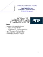 Sistemas de Radiocomunicaciones en Las Bandas de VHF y Uhf