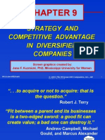 Strategy and Competitive Advantage in Diversified Companies