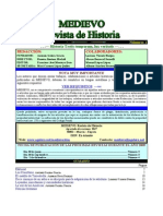 MEDIEVO Revista de Historia Nro 1 Marzo 2009