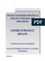 Ingeniería de Procesos de Refinación 1