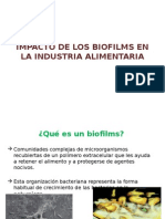 Impacto de Los Biofilms en La Industria Alimentaria