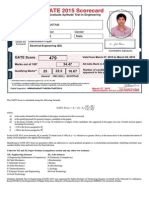 Ee 66011 S 6026 Scorecard