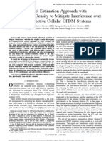 Channel Estimation Approach With