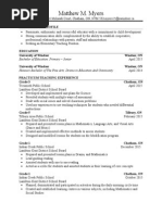 Matts-Teaching Resume April 26