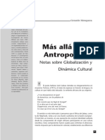 Gerardo Mosquera - Más Allá de La Antropofagía. Notas Sobre Globalización y Dinámica Cultural