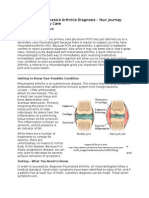 Through Secondary Care: The Path To Rheumatoid Arthritis Diagnosis - Your Journey