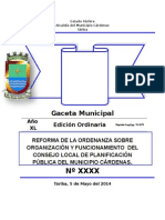 Ordenanza Final Del CLPP