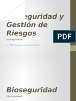 Clase 1. Bioseguridad - Gestión de Riesgos