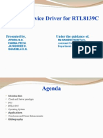 Network Device Driver For RTL8139