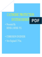 Corrosion Testing D Rossi Cathodic