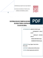 Practica 9 Distribucion de Tiempos de Residencia