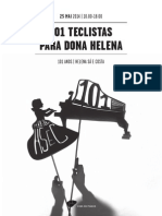 Programa de Sala 101 TECLISTAS PARA D HELENA - Maratona de Concertos de Instrumentos de Tecla