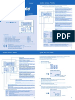 Panasonic Termostato CZ RD513C Manual Usuario F564567 ES