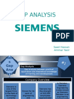 GAP Analysis Siemens