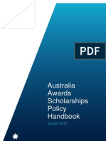 Australia Awards Handbook