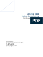 SJ-20110324160106-002-ZXMSG 5200 (V3.2) Multiplex Service Gateway Hardware Description