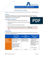 N4325 AP EBP Project - Finding The Evidence