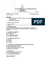 Ontrollecturalectura El Club de Los Que Sobran 6°