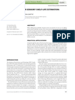 Journal of Sensory Studies Volume 27 Issue 3 2012 (Doi 10.1111/j.1745-459x.2012.00383.x) Guillermo Hough Lorena Garitta - Methodology For Sensory Shelf-Life Estimation - A Review