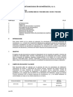 Manual de Procedimientos Criterios de Aplicacion NMX-EC-17025-IMNC-2006 2