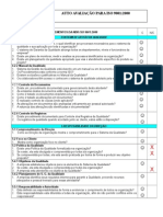 Auto Avaliação ISO 9001