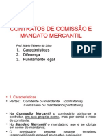 3 Contratos de Comissao e Mandato Mercantil