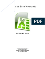 Manual de Excel Avanzado