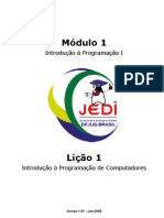 Projeto JEDI - Introdução À Programação - Java - Módulos 01 e 02 - 431 Páginas