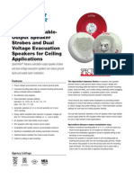 System Sensor SPCR Data Sheet