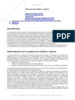 Estructura Sueldos y Salarios