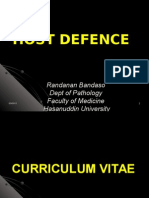 Host Defence: Randanan Bandaso Dept of Pathology Faculty of Medicine Hasanuddin University