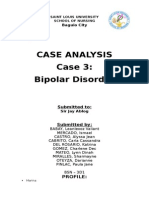 Bipolar Disorder Case Study