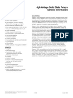 High Voltage Solid State Relays PDF