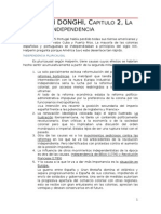 Halperin Donghi - La Crisis de Independencia Resumen