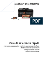 Manual Epson tx620fwd