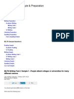 IELTS Writing Task 2 Sample 1 - People Attend Colleges or Universities For Many Different Reasons