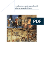 Teorías Sobre El Origen y Desarrollo Del Feudalismo y Capitalismo