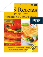 168 Recetas para Preparar Tortillas Espanolas y Omelettes