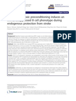 Repetitive Hypoxic Preconditioning Induces An Immunosuppressed B Cell Phenotype During Endogenous Protection From Stroke