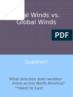 Local Winds vs. Global Winds