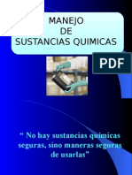 Manejo de Sustancias Quimicas